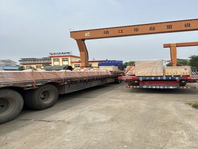 靖起起重機(jī)廠家制造的一批歐式行車發(fā)貨啦！